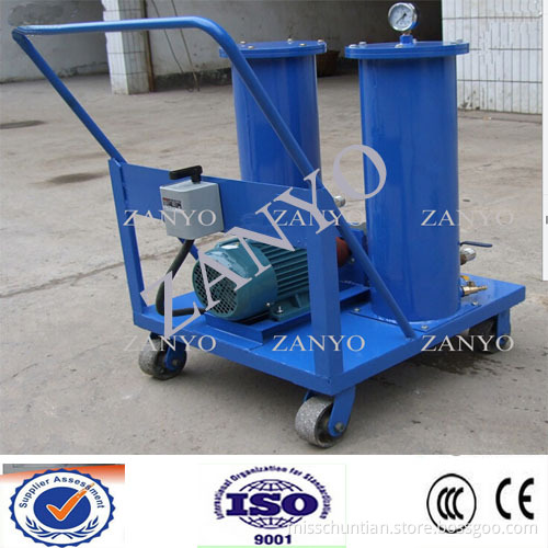 Portable Lube Oil Purifier Machine with Three-Stage Filters